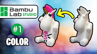 🎨 Cómo hacer impresiones multicolor  Guía para principiantes Tutorial Bambu Lab Bambu Studio 1 [upl. by Rett]