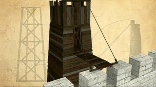 Medieval Siege Tower  Battle Castle with Dan Snow [upl. by Nylhtac]