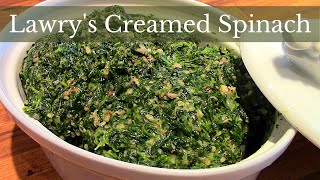 How to make LAWRYS STEAKHOUSES  Classic Creamed Spinach [upl. by Somar993]