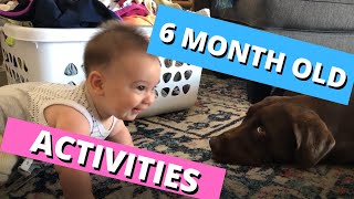 DIY Baby Activities 612 months  Montessori Monday [upl. by Novikoff]