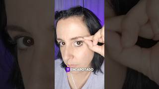 EYELINER PÃRPADO CAÃDO Y ENCAPOTADO FACIL tutorialdemaquillaje eyelinertutorial eyelinerhack [upl. by Chow]