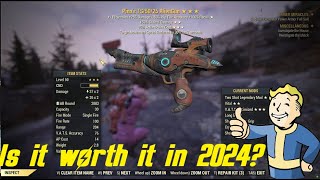 Two Shot Alien Blaster  Is It Worth It  Fallout 76 Weapon Guides [upl. by Hemphill625]