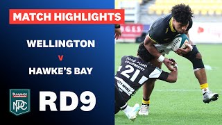 RD 9 HIGHLIGHTS Wellington v Hawkes Bay Bunnings NPC 2024 [upl. by Sheffy]