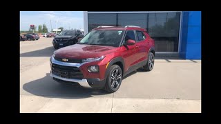 2023 Chevrolet Trailblazer LT AWD in Crimson Metallic [upl. by Acisset]