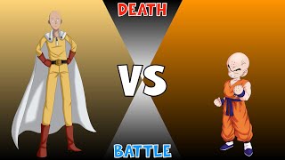 Saitama vs Krillin  Death Battle [upl. by Omocaig]