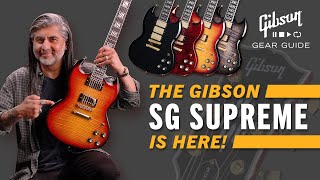 The Gibson SG SUPREME Is BACK for 2024  Full Demo amp Overview [upl. by Orvas730]