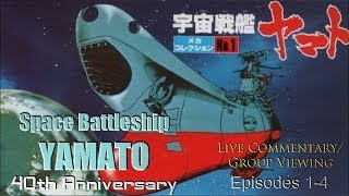 Watching the ORIGINAL Space Battleship Yamato  Episodes 14 [upl. by Enahsal]