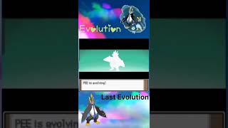 Empoleon Pokemon Final Evaluation 🌊💗 pokemon evolution pokemongame shorts ytviral shortfeed 🌊 [upl. by Otte]