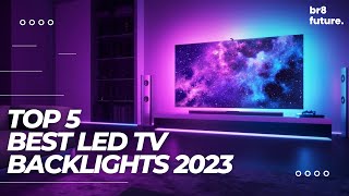 Best LED TV Backlights 2023  TV Ambiance Lighting TV LED Strip Lights RGBIC [upl. by Conias]