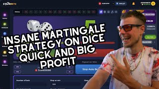 dice It Up  Martingale Dice strategy  Big profit Fast  TRX betting  EXTREME RISK [upl. by Sublett582]