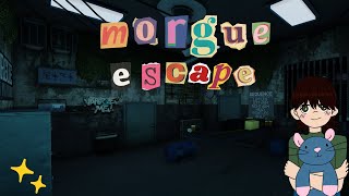 WERE BEING HAUNTED  Roblox Help The Morgues Curse Escape [upl. by Yraunaj171]