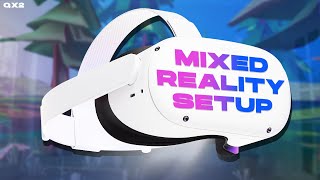 Oculus Quest 2 New Feature Mixed Reality Room Setup [upl. by Marih]