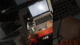 keyboard v800 68 keys mech RGB not working [upl. by Dorisa]