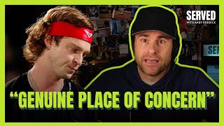 Roddick talks Andrey Rublev Paris Outburst [upl. by Yma54]