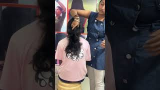 Hair cut 💇‍♀️ shortvideo reelsinstagram haircut haircare [upl. by Yatnuahs655]