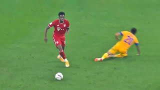 Alphonso Davies Unstoppable Dribbling Skills [upl. by Idnym]