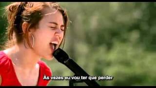 Miley C music video  The Climb legendado [upl. by Leandro]