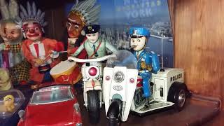 Rare and large collection of Vintage Tin Toys [upl. by Kwarteng]