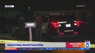 Hemet shooting under investigation [upl. by Rodolphe619]