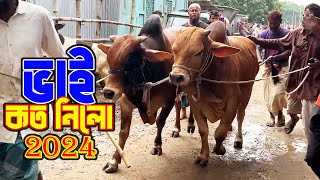 Bhai Koto Nilo Paragram Hozrotpur Gorur Haat 2024  Part3  Cow Price in Bangladesh [upl. by Dorree]