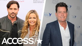 Charlie Sheen Congratulates ExWife Denise Richards On Her Marriage To Aaron Phypers [upl. by Rezeile]