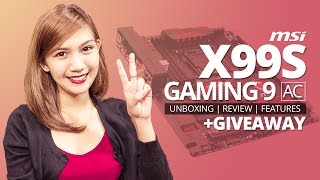 MSI X99S GAMING 9 AC  Unboxing  Overview  Features  Streaming Engine [upl. by Sel]