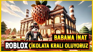 ROBLOX ÇILGIN ÇİKOLATA FABRİKASI KURDUM🏭Çikolata Fabrikası Oyunu  Roblox Türkçe [upl. by Aniweta533]