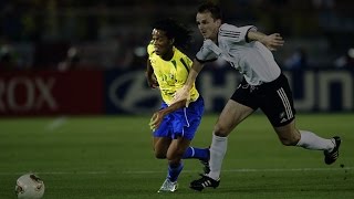 Ronaldinho vs Germany 2002 World Cup Final [upl. by Attirb]