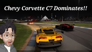 Chevy Corvette C7 Dominates at Sebring International Raceway Night Race  Forza Motorsport 2024 Xbox [upl. by Ldnek]