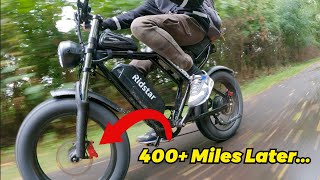 Affordable 30mph Amazon eBike 400 Mile Update  Ridstar Q20 Long Term Review [upl. by Nisior]