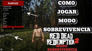 como jogar modo sobrevivência no Red Dead Redemption 2 [upl. by Tillion623]