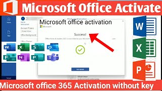 microsoft office 365 activation without key  Microsoft office Activation  Microsoft office Update [upl. by Anihcak]