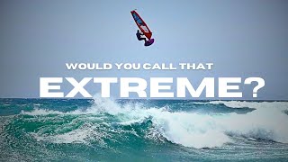 How f underrated is this sport EPIC WINDSURFING DRONE [upl. by Verbenia]