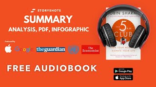 The 5 AM Club by Robin Sharma  Free Audiobook Summary and Analysis [upl. by Louisette]