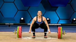 71kg European Weightlifting 2024 [upl. by Redneval]