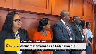 Sonangol e Equinor Assinam Memorando de Entendimento [upl. by Nnaasil]