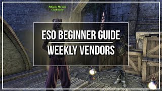 ESO Weekly Vendor Guide [upl. by Shaina883]