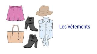 Français A1  les vêtements [upl. by Anyer896]