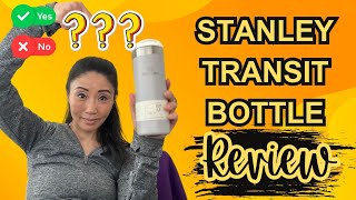 STANLEY TRANSIT BOTTLE TUMBLER Review [upl. by Neyrb]