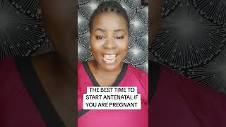 BEST TIME TO START ANTENATAL [upl. by Marna360]