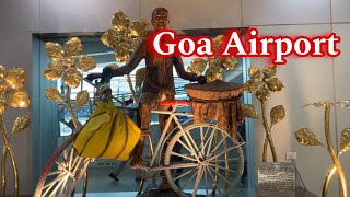 Goa Dabolim Airport  North Goa Airport  Naziya India Vlogs  Goa [upl. by Anicul]