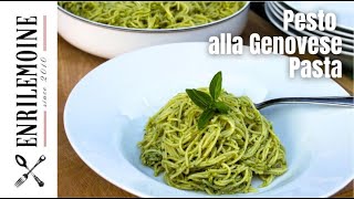 Enris PESTO ALLA GENOVESE PASTA Recipe [upl. by Trilbi]