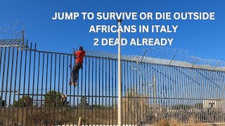 Two Of My Friends Lost Their Lives Here African Immigrants In Italy [upl. by Rie]