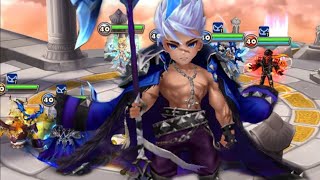 魔靈召喚  水龍騎  自解2負面 回血  Summoners War [upl. by Aylat]