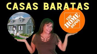 DONDE COMPRAR CASAS BARATAS CASAS DE HOME DEPOT [upl. by Cranford642]