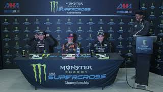 250SX Press Conference Round 7 – Minneapolis 2022 [upl. by Meier983]