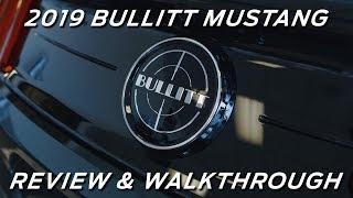 2019 BULLITT MUSTANG  WALKTHROUGH [upl. by Ajuna]