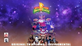 MMPR Original Opening  Instrumental TV Version 1993 [upl. by Levey]