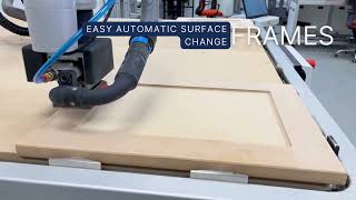 Demo Frames Panel and Back  Wood Cobot Intel [upl. by Eilema]