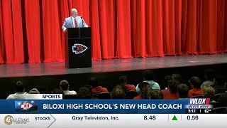 LIVE Biloxi High School names new head football coach [upl. by Arsi62]